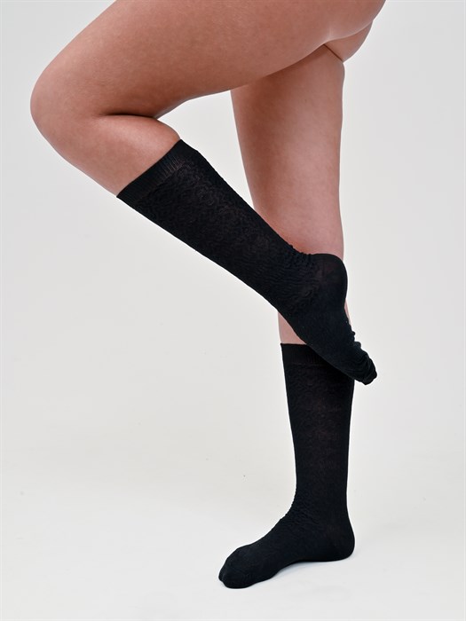 Гольфы женские бабушкины, хлопок - фото 787446