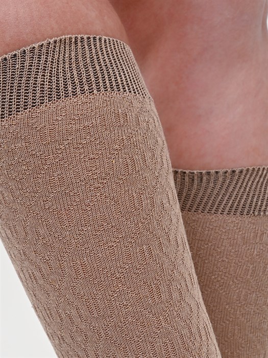 Гольфы женские бабушкины, хлопок - фото 787455