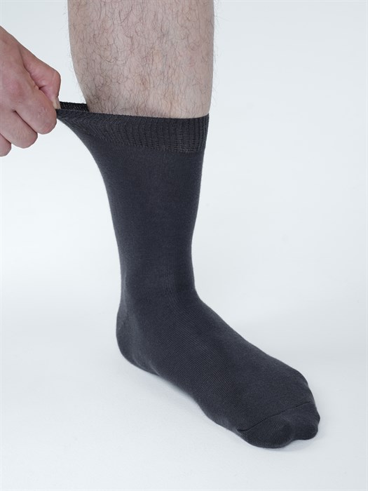 С 330/1 Носки мужские RUSOCKS "Cavalliere" (Кавалер), гладкие, с эластаном - фото 787476