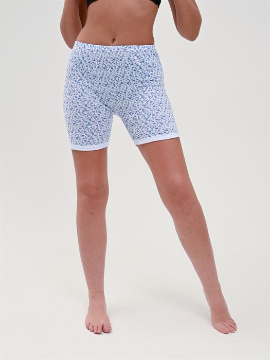 Панталоны женские АМТЕКС, хлопок (хб - 100%), длинные, в цветочек - фото 787541