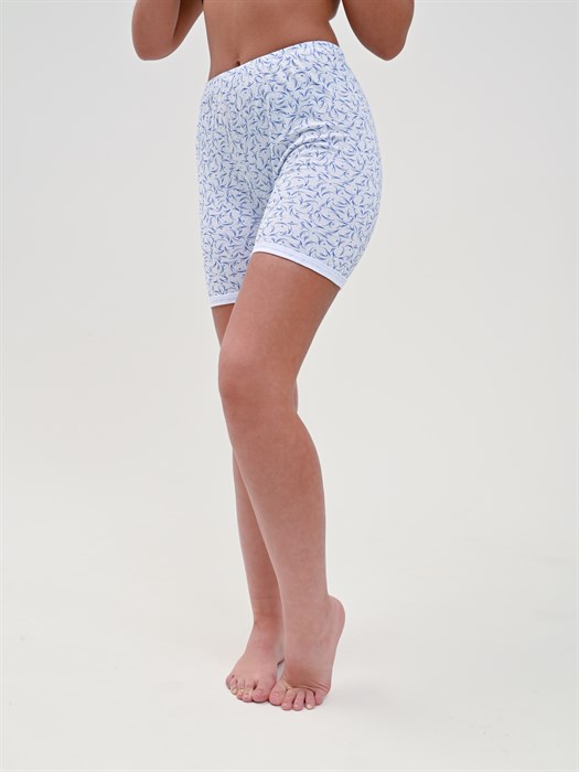 Панталоны женские АМТЕКС, хлопок (хб - 100%), длинные, в цветочек - фото 787544