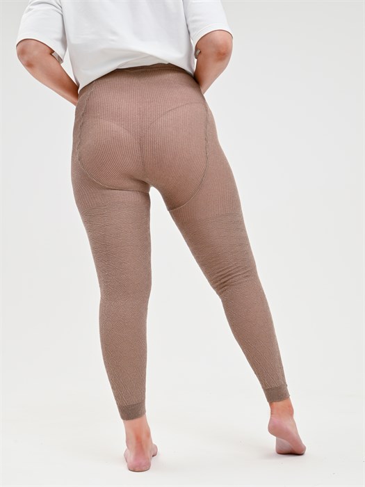 С-23 Рейтузы женские ДЕЛИКА, хлопок, ажурные, на резинке - фото 787734