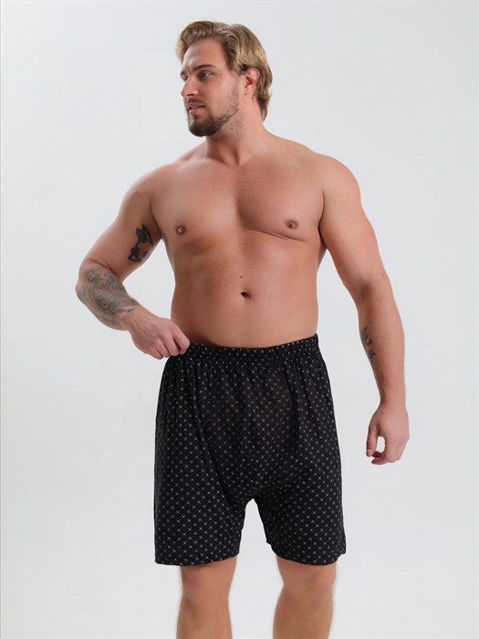 Трусы мужские АМТЕКС, боксеры со вставкой, хлопок (хб - 100%), великан - фото 787914