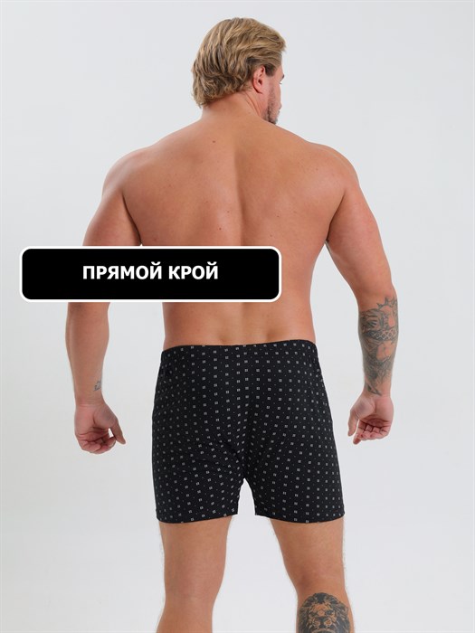 Трусы мужские АМТЕКС, боксеры со вставкой, хлопок (хб - 100%) - фото 787921