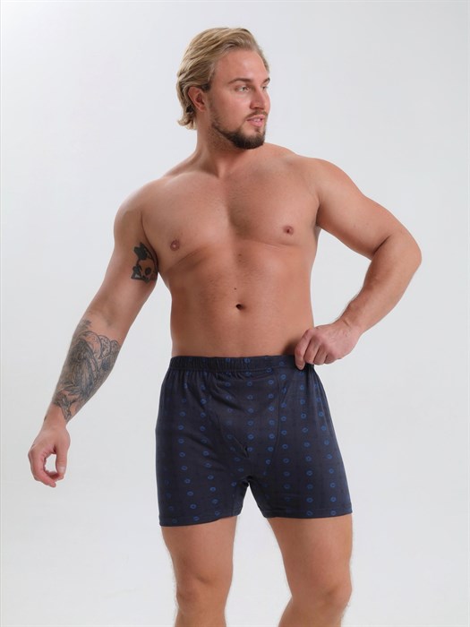 Трусы мужские АМТЕКС, боксеры со вставкой, хлопок (хб - 100%) - фото 787927