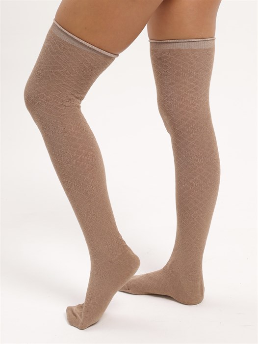 Чулки женские KLASSIK SOCKS, бабушкины, хлопок с полиамидом - фото 787984