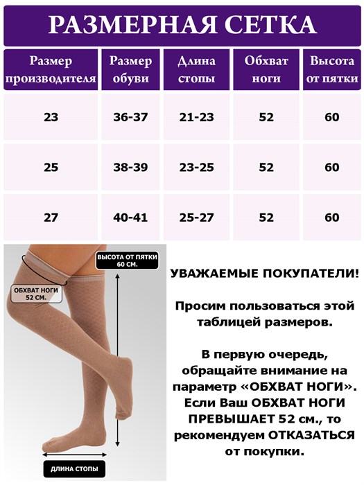 Чулки женские KLASSIK SOCKS, бабушкины, хлопок с полиамидом - фото 788007