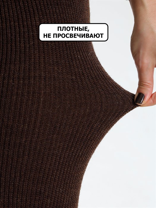 Лег5 Легинсы женские "ЛиВ", шерстяные, вязаные - фото 788154