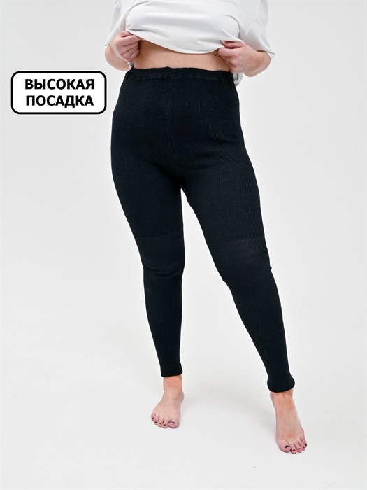 ГШ-103 Гамаши женские KLASSIK SOCKS, шерсть с акрилом, вязаные - фото 788184