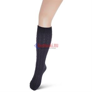 Ж 155 Гольфы женские RUSOCKS, шерстяные, с рельефным рисунком