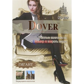 602 Колготки женские DOVER, теплые, гигант, кашемир и шерсть ламы