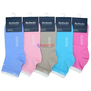 Ж 1350 Носки женские RUSOCKS, хлопок, укороченные, спортивные