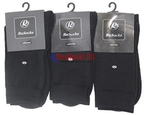 М 195 Носки мужские RUSOCKS, утеплённые, махровый след (подошва) внутри, тонкие