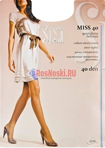 Колготки женские SiSi Miss 40, матовые, с поддерживающими штанишками