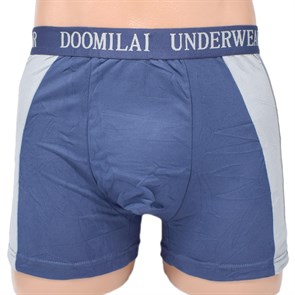 D01779 Трусы мужские DOOMILAI, боксеры, бамбук с хлопком, однотонные