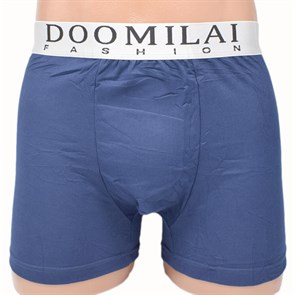 D01813 Трусы мужские DOOMILAI, боксеры, бамбук с хлопком, однотонные