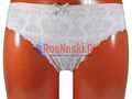 63587 Набор женских трусов NICOLETTA, слипы, с рисунком, кружево по ножке - фото 761093