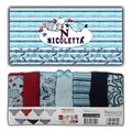 713030 Набор женских трусов NICOLETTA, слипы, хлопок, с рисунком, неделька - фото 769911