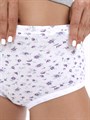 Трусы женские АМТЕКС, хлопок (хб - 100%), кулирка, в цветочек - фото 786610