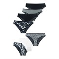 713069 Набор женских трусов NICOLETTA, слипы, хлопок, с рисунком, неделька - фото 786883