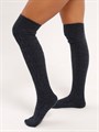 Ж156 Чулки женские RUSOCKS, полушерсть, рельефные, однотонные - фото 787860