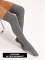 Ж156 Чулки женские RUSOCKS, полушерсть, рельефные, однотонные - фото 787869